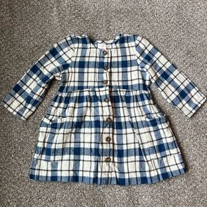 Girls Flannel Dress